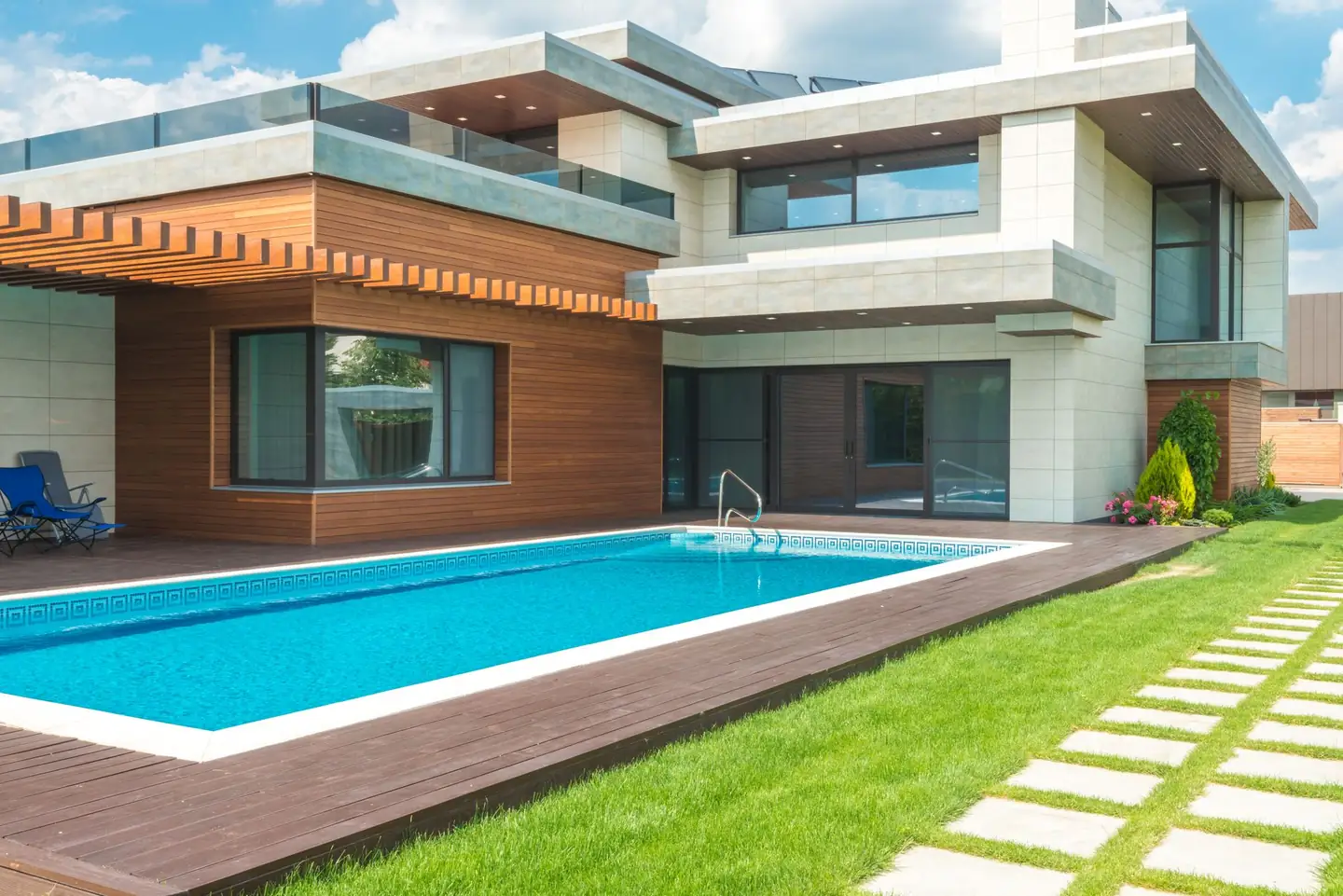 Swimming pool built in Belmore River, NSW